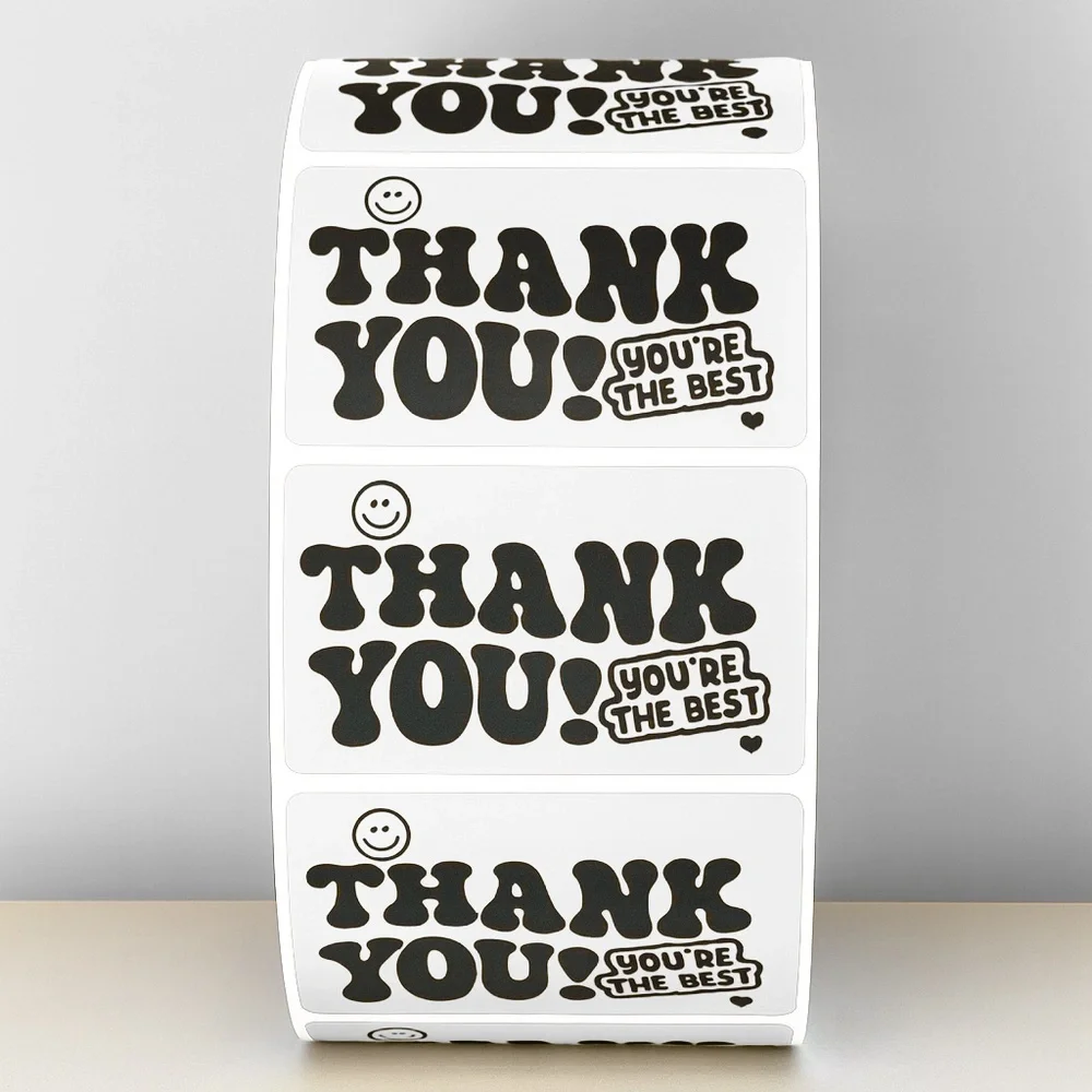 Thank You You’re The Best Stickers – Cute Packaging Labels for Small Business 2